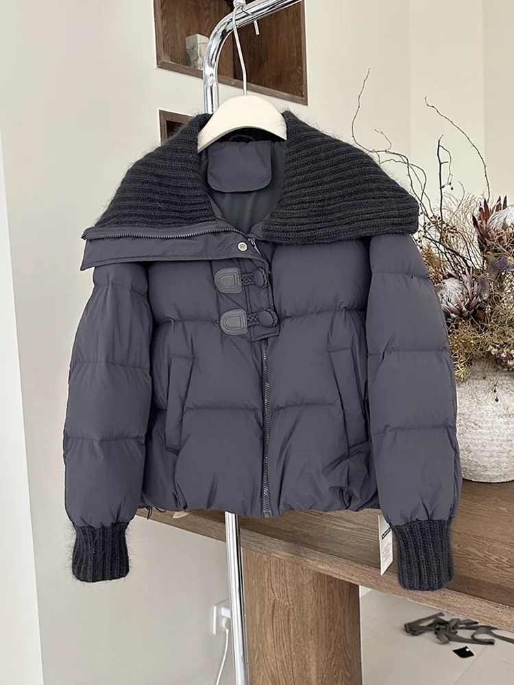 

Puffer Jaet, женское теплое пальто с большим воротником, зимнее новое поступление, модная повседневная хлопковая верхняя одежда