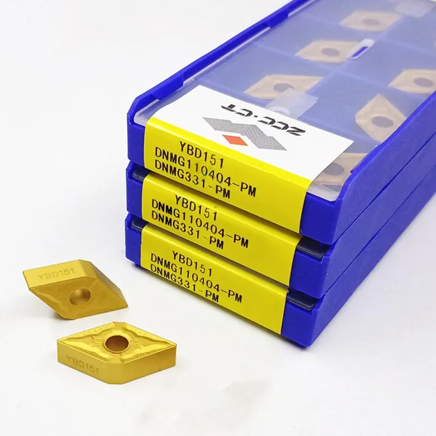 

DNMG110404-PM YBD151/DNMG110408-PM YBC152 DNMG331 DNMG332 ZCC.CT Твердосплавные вставки с ЧПУ 10 шт./кор.