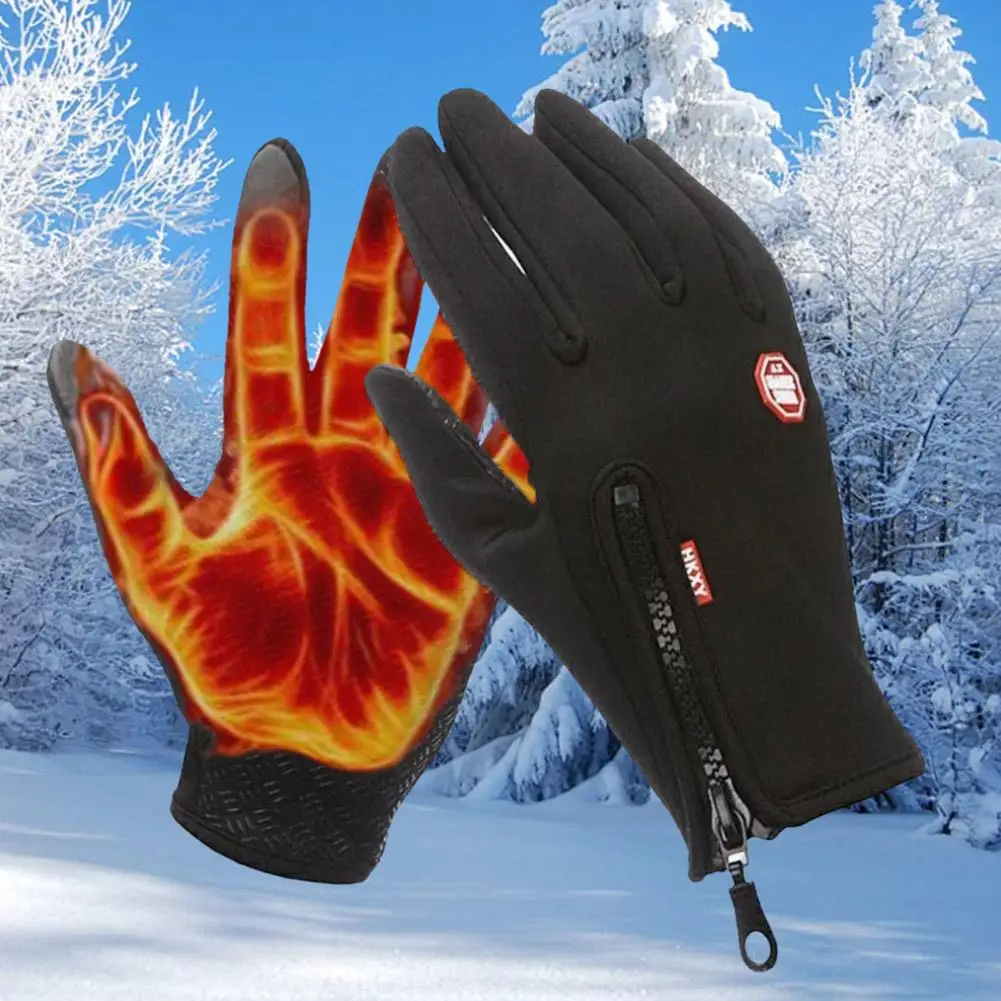 Winter Gloves For Men Women Waterproof And Non Slip Strong Wear Resistance Multi Purpose Warm And Windproof Touchscreen Y0I3