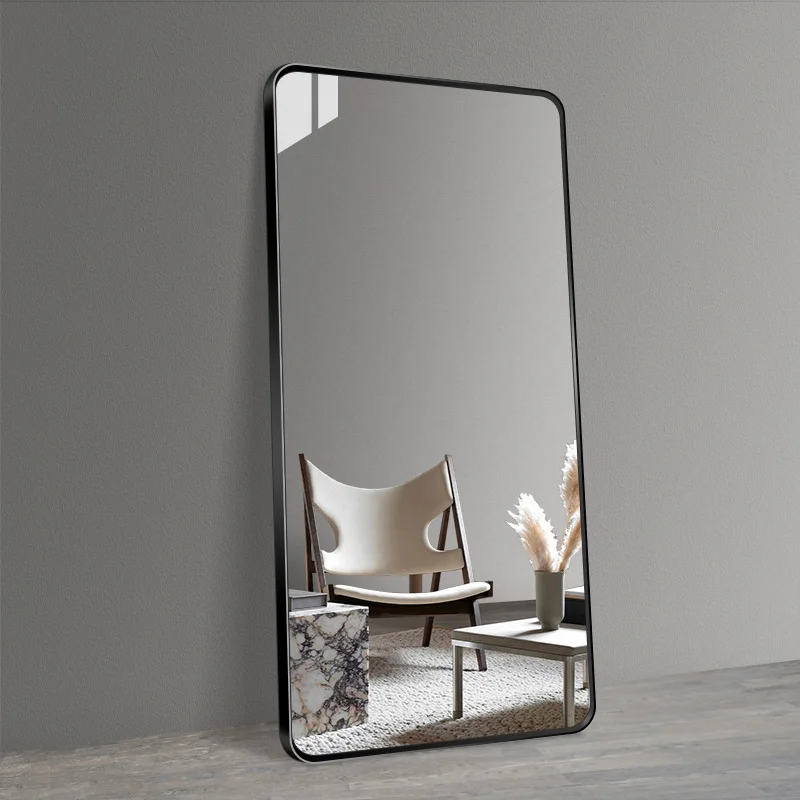 Rectangle Standing Full Body Mirror Floor Modern Nordic Maiden Bedroom Mirror Full Size Big Decorazioni Casa Household Products