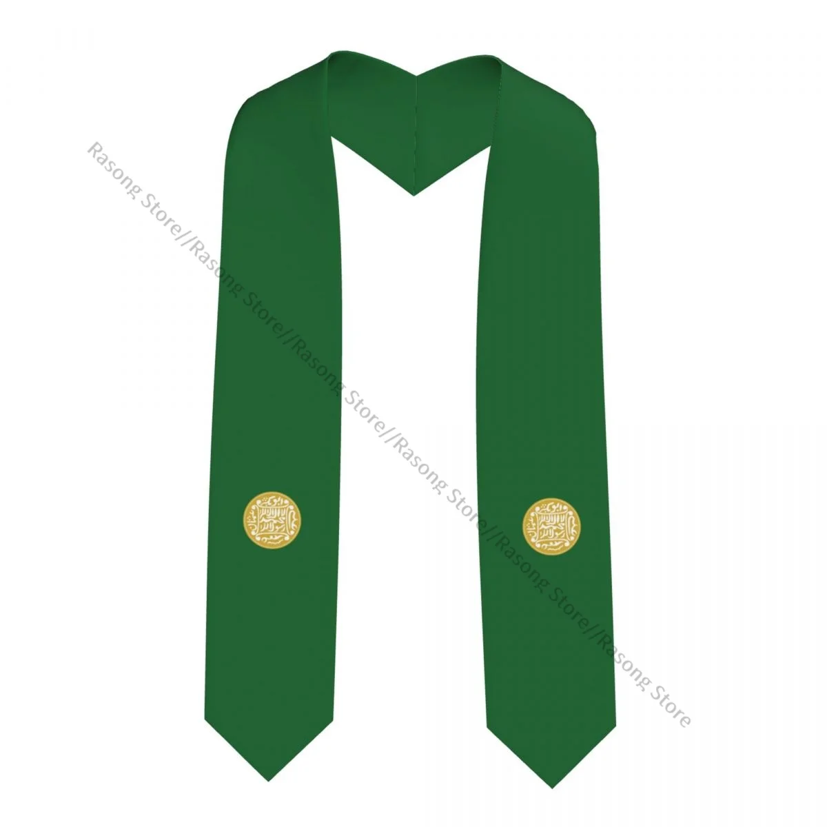 Graduation Stole for Academic Commencement Unisex Rohingya Flag Adult Choir Stole Adult Honor Shawl