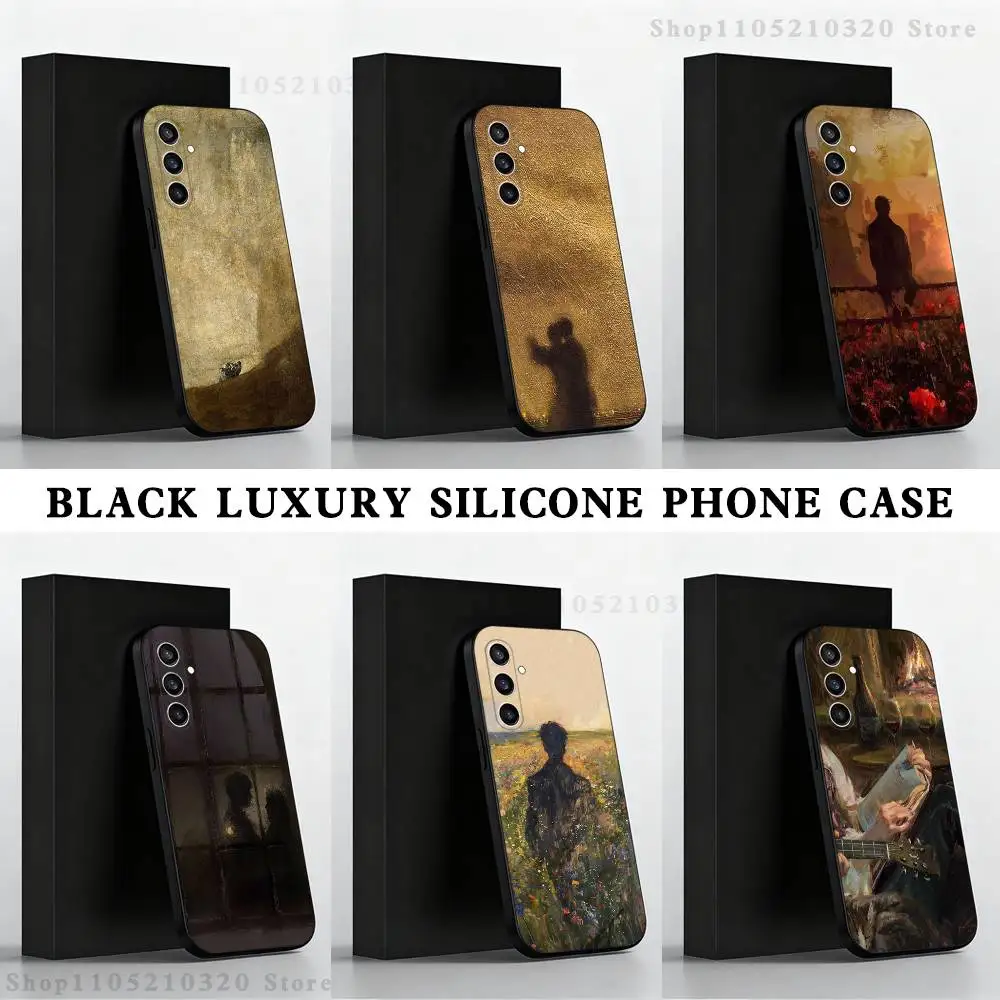 

Spain Francisco Goya Art Phone Case For Samsung S 25,24,23,22,30,21,10,9,Ultra,Plus,Lite,FE,4,5 G Black Soft Case