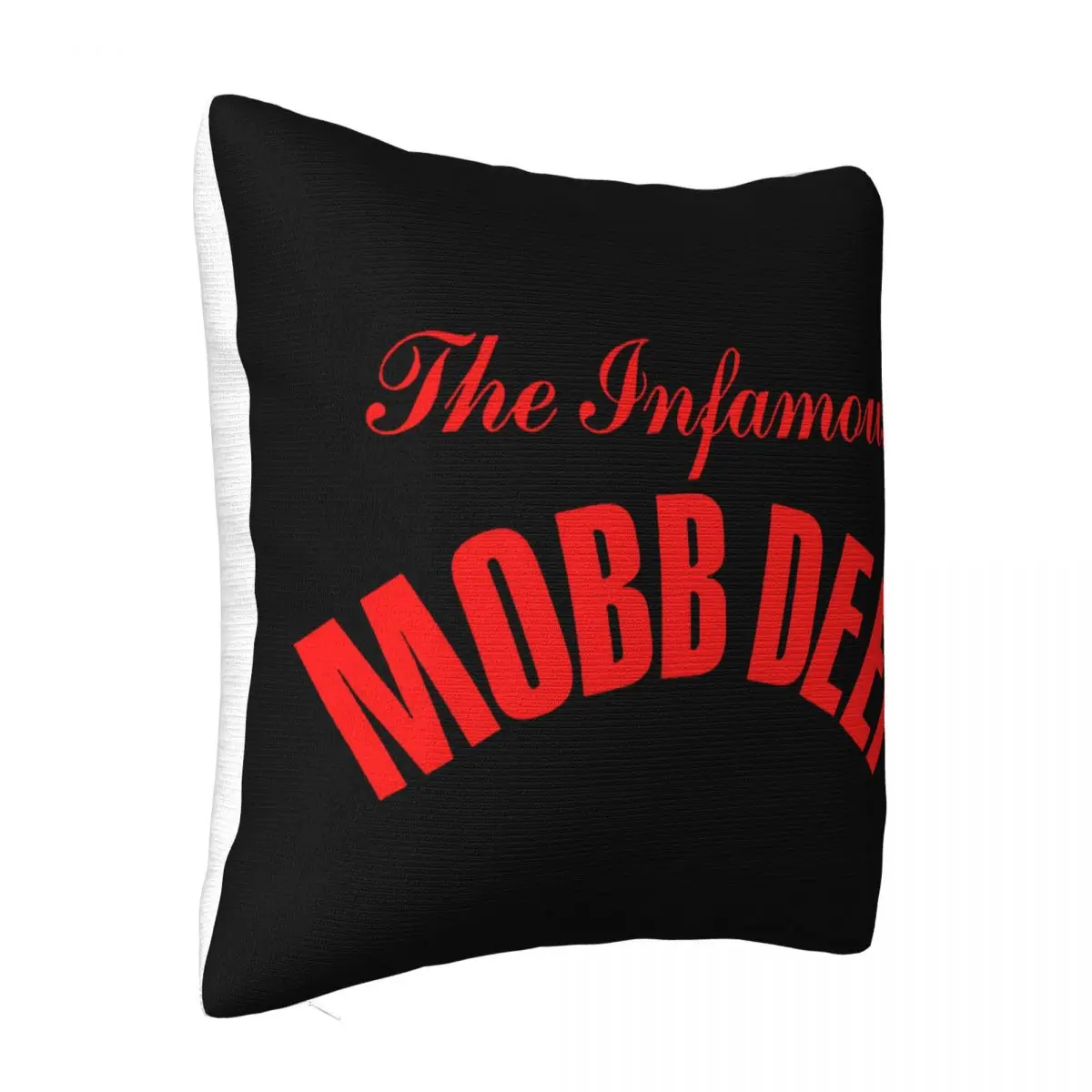 Authentic Mobb Deep The Infamous Logo Black S 2Xl New Women Men Music 2021 Latest Pillow Case