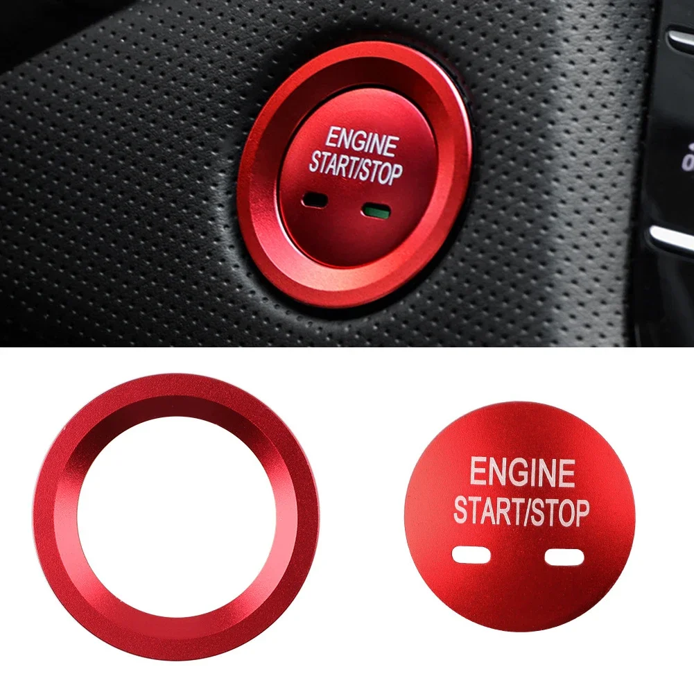 Car Start Engine Stop Button Ring Cover Trim For Chevrolet Holden Equinox Cruze Malibu Trax Impala Traverse Tahoe Suburban
