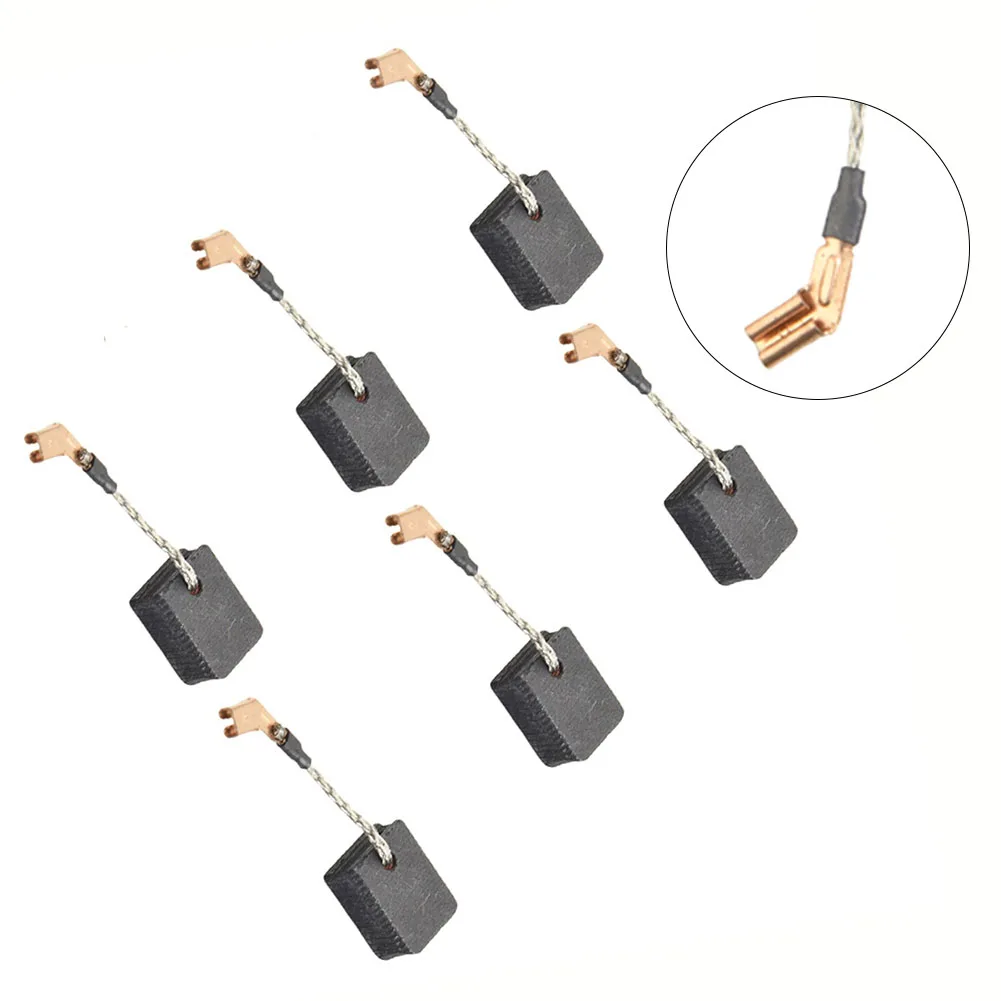 Imagem -03 - Escovas de Carbono para Dewalt Rebarbadora Escova de Grafite Ferramentas Elétricas Acessórios N421362 Dwe4217 Dwe4238 Pcs