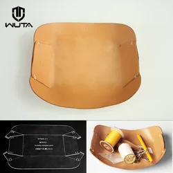 WUTA 903 Tool basket Acrylic Leather template Pallet Valet Tray Storage Basket Pattern Leather Craft DIY Cutting Leather Tools