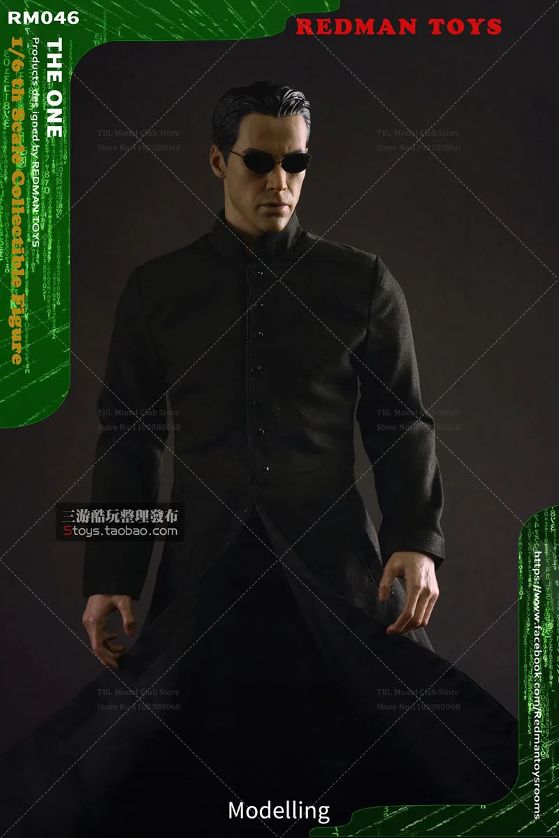 Auf Lager REDMAN RM046 1/6 Scale Collectible The Matrix Wake Up Neo 12 Zoll Male Solider Action Figure Modell Spielzeug für Fans