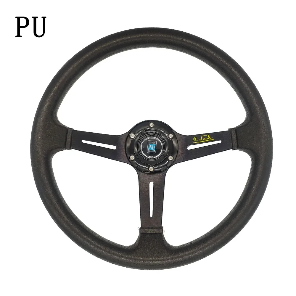 ND steering whee Racing steering wheel sports Auto PU Modified game PC steering wheel car accessories