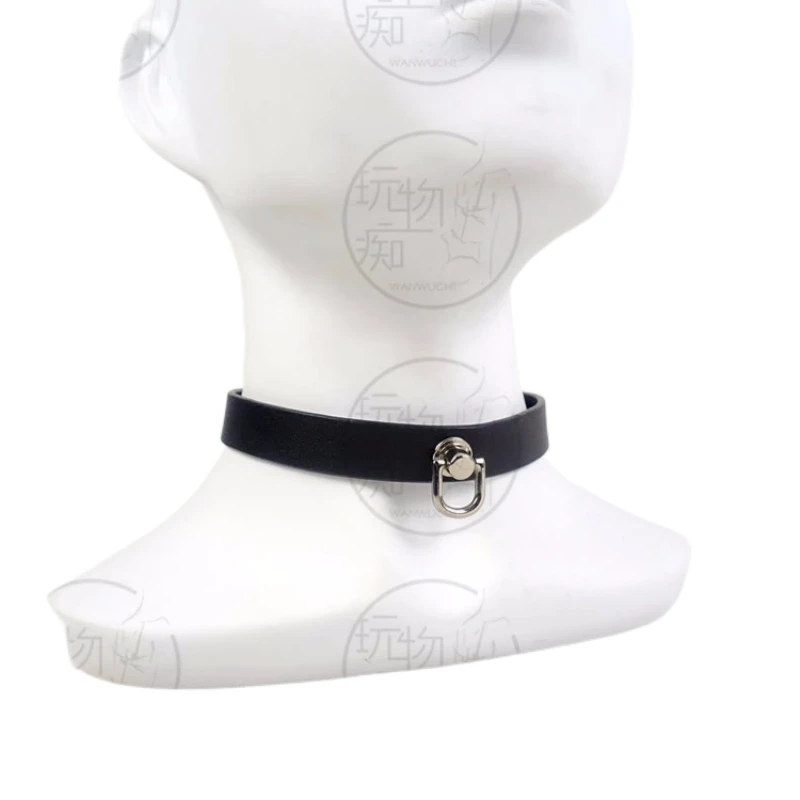 Metal Butt Plug Anal Hook Set With Collar Restraint Hair Pull