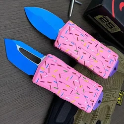 JUFULE MT Dessert Warrior Wallet Fish Aluminium Handle Survival EDC Camping Fruit Kitchenware Utility Tool Kitchen Blade Knife