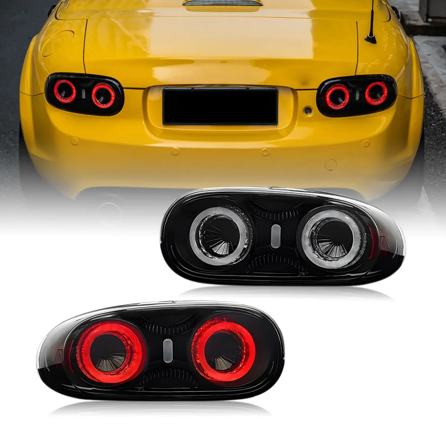 HCMOTIONZ is suitable for MX-5 (NC) 07-15 LED modified tail light assembly