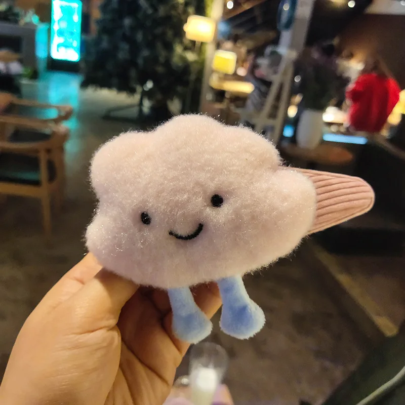 

Cute Korean Fruit Hair Clips Oversized BB Barrettes for Women Girls Daily Use