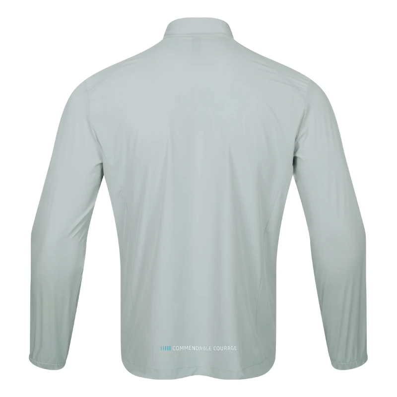 Chaqueta deportiva de manga larga para hombre, abrigo fino con cremallera, transpirable, estampado de letras, ideal para exteriores, senderismo,