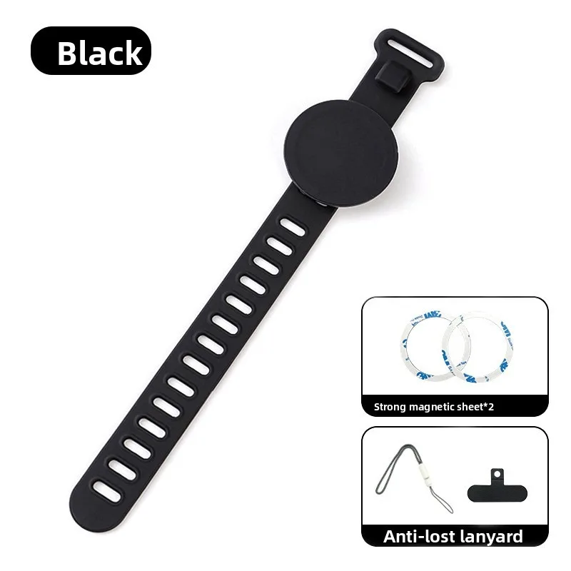 

Mobile wristband holder, magnetic holder, outdoor cycling wrist strap, portable lazy fitness holder