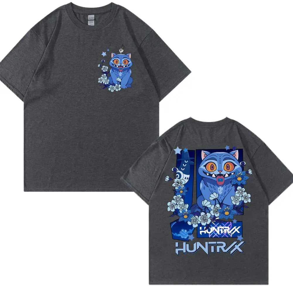 فيلم جديد KPop شيطان الصيادين ديربي النمر 2025 تي شيرت الموضة الجمالية الرجال النساء س الرقبة تي شيرت المتضخم عادية التي شيرت الصيف #4