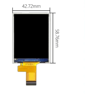 2.4-inch TFT display 240x320 high-definition IPS display MCU children's printing camera TFT LCD screen