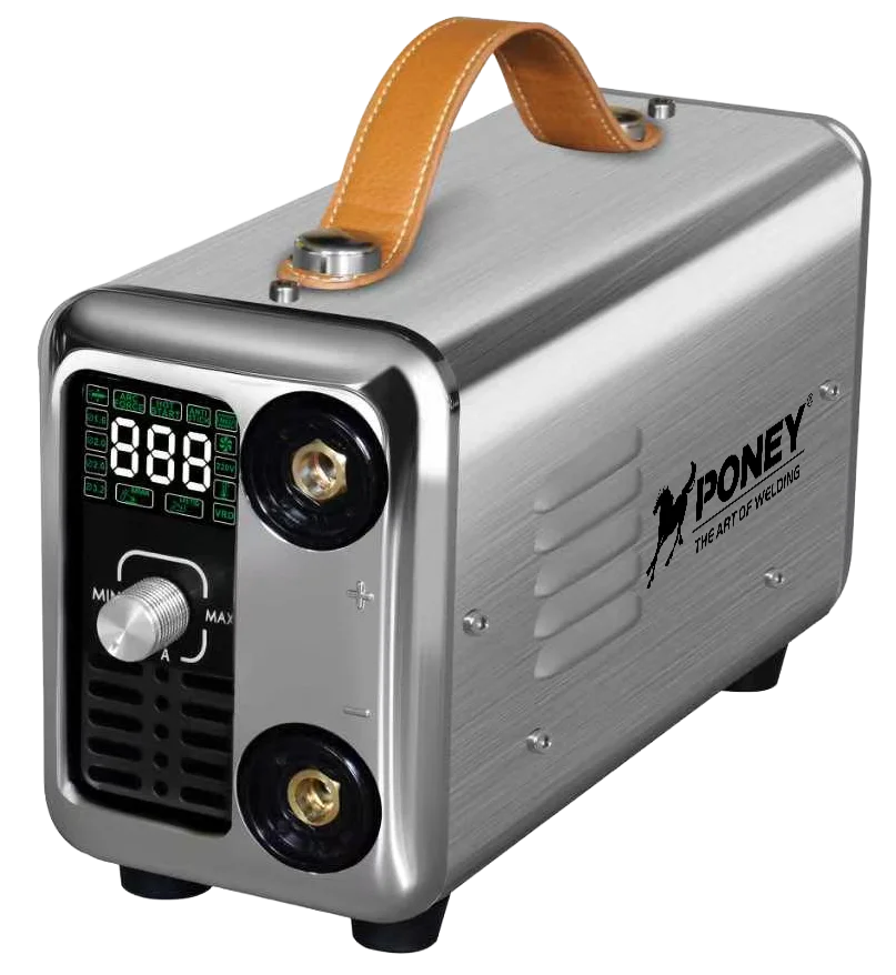 New PONEY Mini MMA-120 2-in-1 MMA & Lift TIG Multi-function Stick Welder Digital Signal Control Inverter Welding Machine