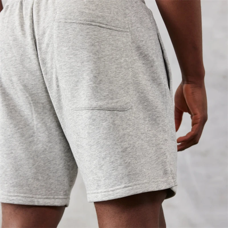 Pantaloncini da uomo estivi 2023 Streetwear Outdoor Running pantaloni Casual da uomo in cotone con stampa di lettere pantaloni corti da palestra di