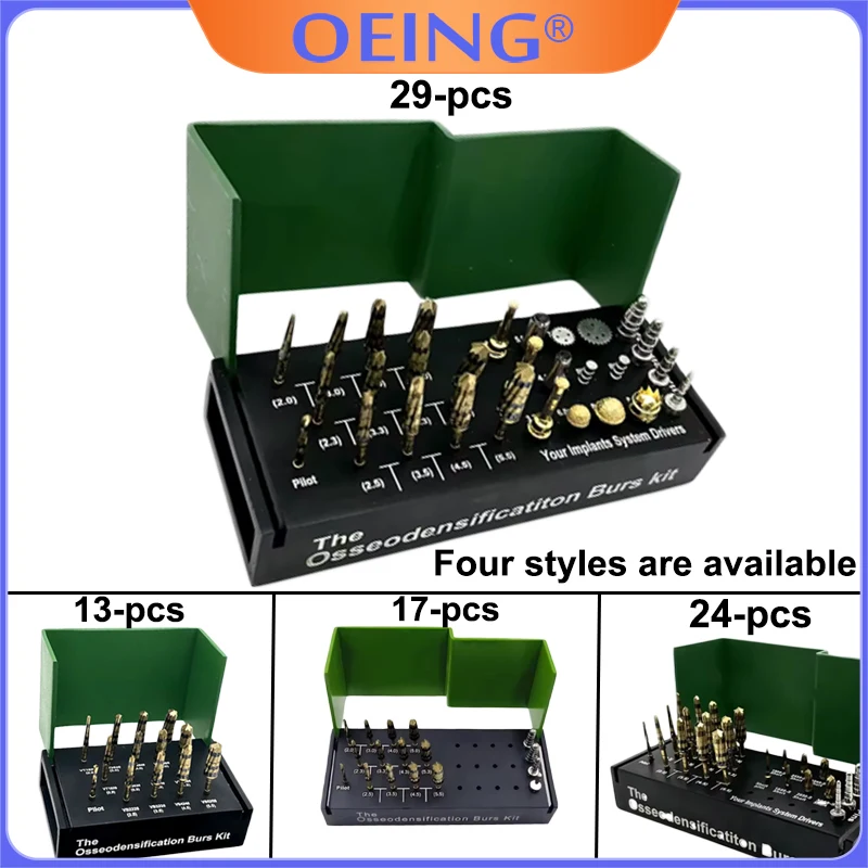 

Dental Implant Drill Bits Maxillary Elevation Kit Tool Cart Needles Gingival Incision Implant Guide Drills Oral Disposables
