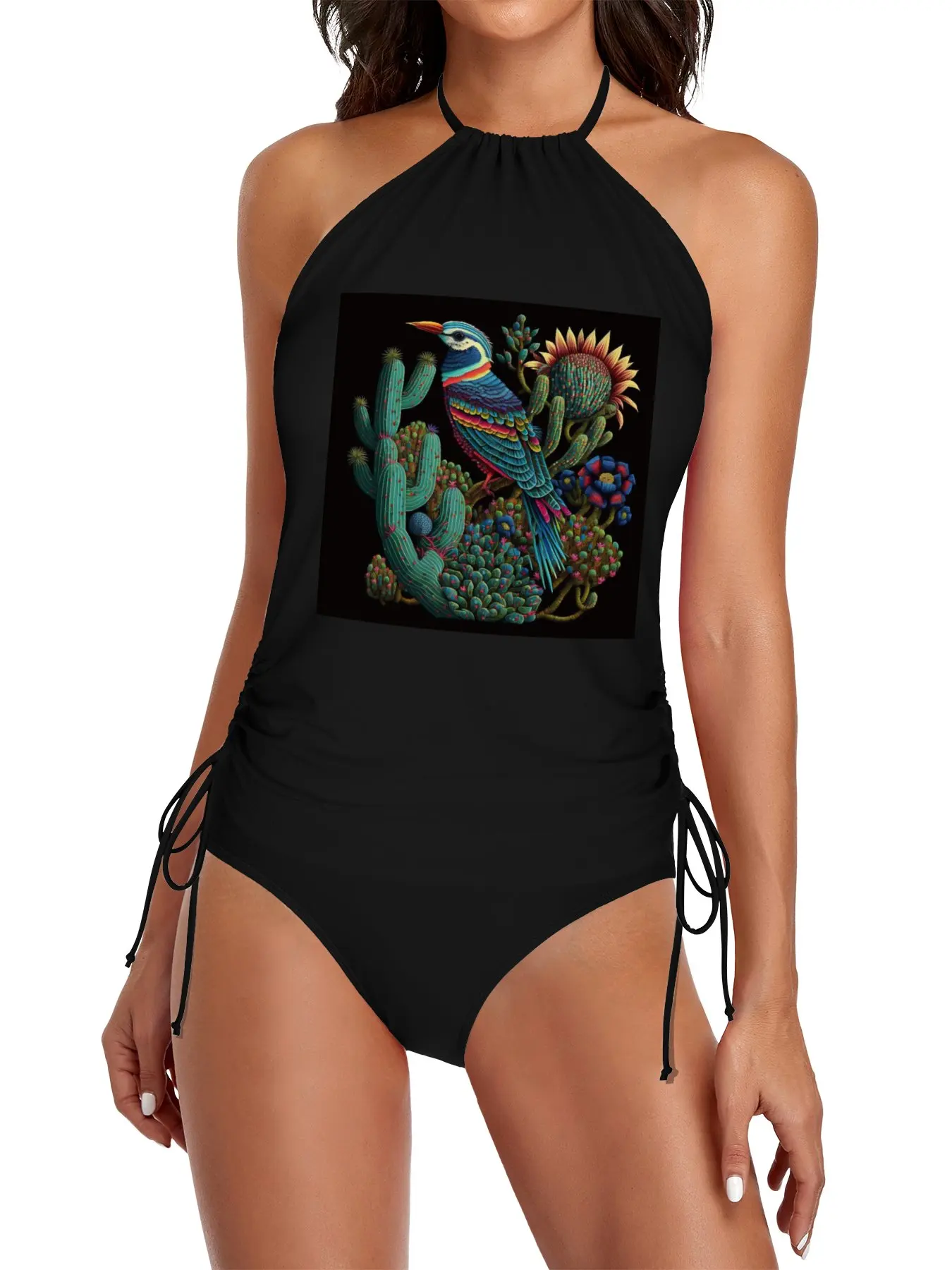 

Bird and cactus huichol art Split Swimsuit Set Summer dress swimsuits 2025 woman trend Bikini for women Sexy swimsuit