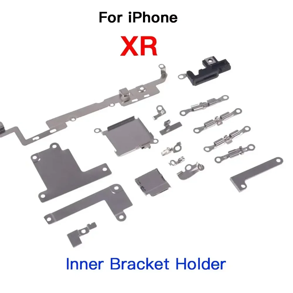 Inner Parts for IPhone XR Front Rear Camera Charging Port Power Volume Button Flex Cable with Taptic Engine Ear Loud Speaker