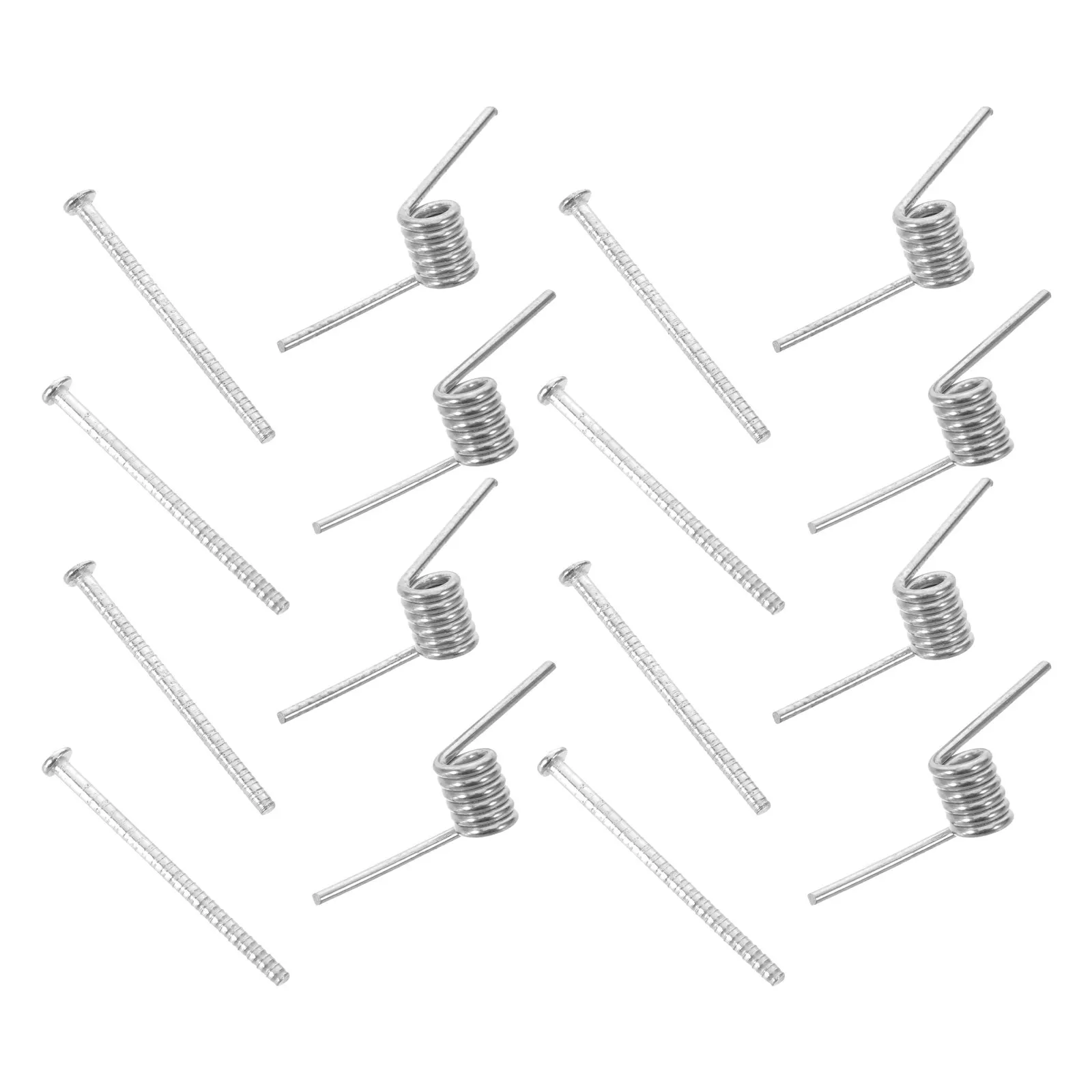 

4Pcs Hair Clip Springs Stainless Steel V-Type Replacement DIY Hairpin Spring Set for Large Medium Rectangle Butterfly Jaw Clamp