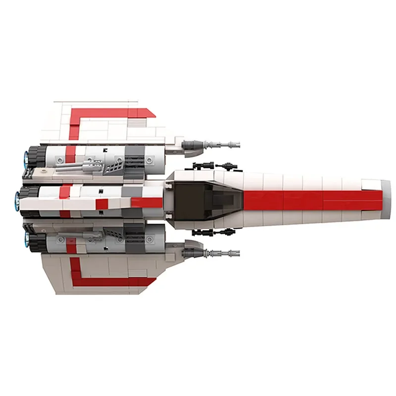 Galacticas Battlestars Viperals MKII Building Block Set Space Fighter Brick Block High-Tech Aircraft Model Toy for Kids Gift