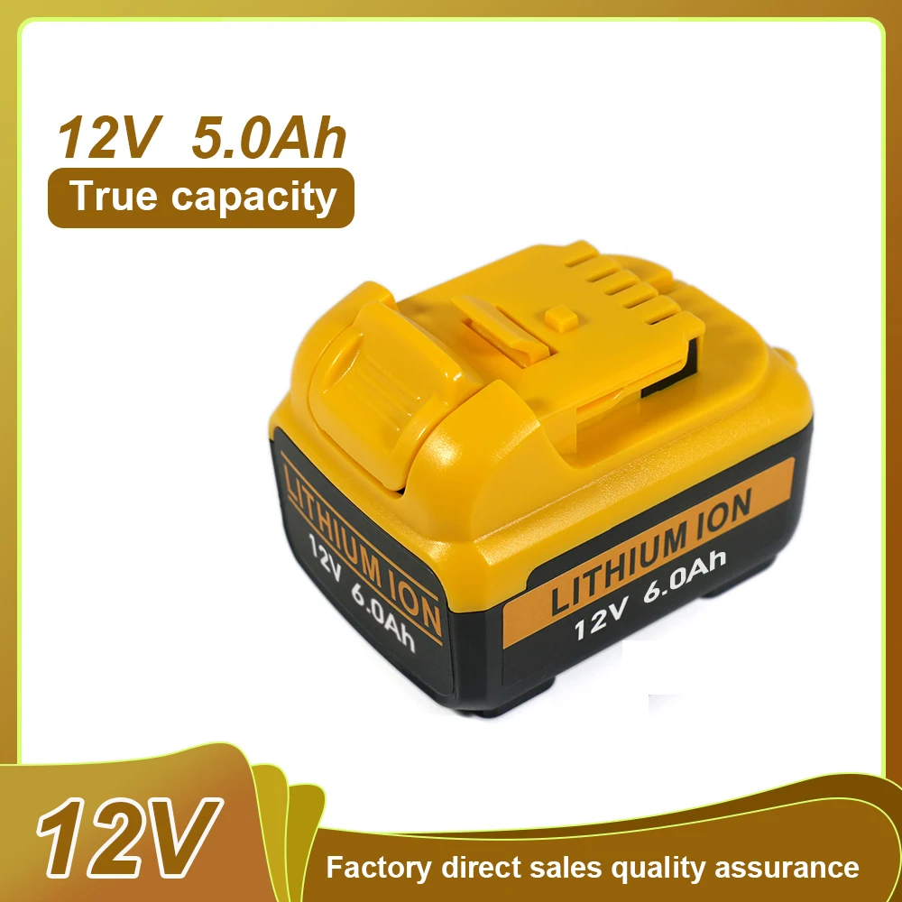 

For DEWALT 12V 5000mAh 5.0Ah li-ion battery, For DCB120,DCB121,DCB122,DCB123, DCB126,DCB125, DCB124, DCD710 power tool battery