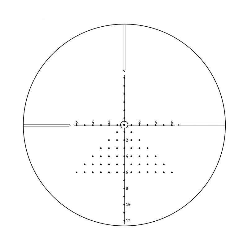 T-EAGLE-Hunting Optical Sight Tactical Rifle Scope Glass Etched Reticle Shooting Airsoft Sight Collimator Scopes SR3-12X32AO FFP