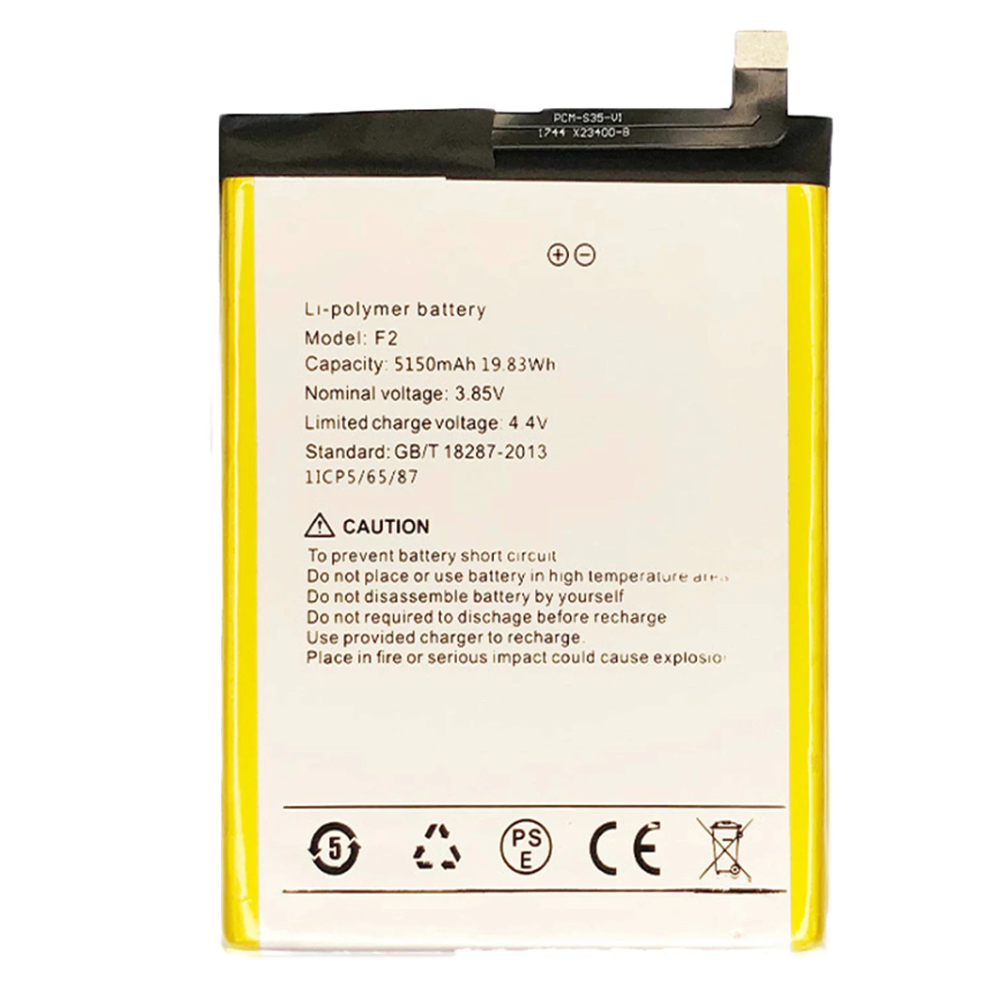 Qualità per UMI Umidigi F2 5150mAh batteria di ricambio per batterie Umidigi F 2 batterie per telefoni cellulari Bateria AKKU