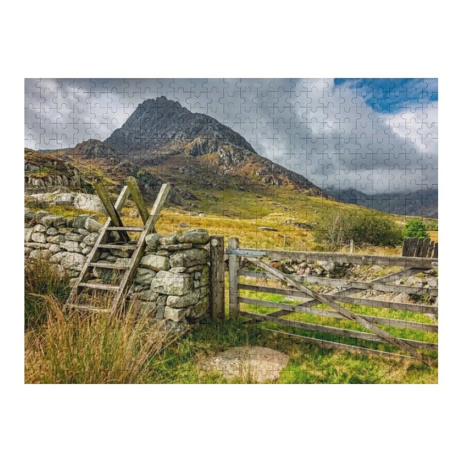 

Пазл Way To Tryfan Mountain Детский деревянный персонализированный подарочный пазл