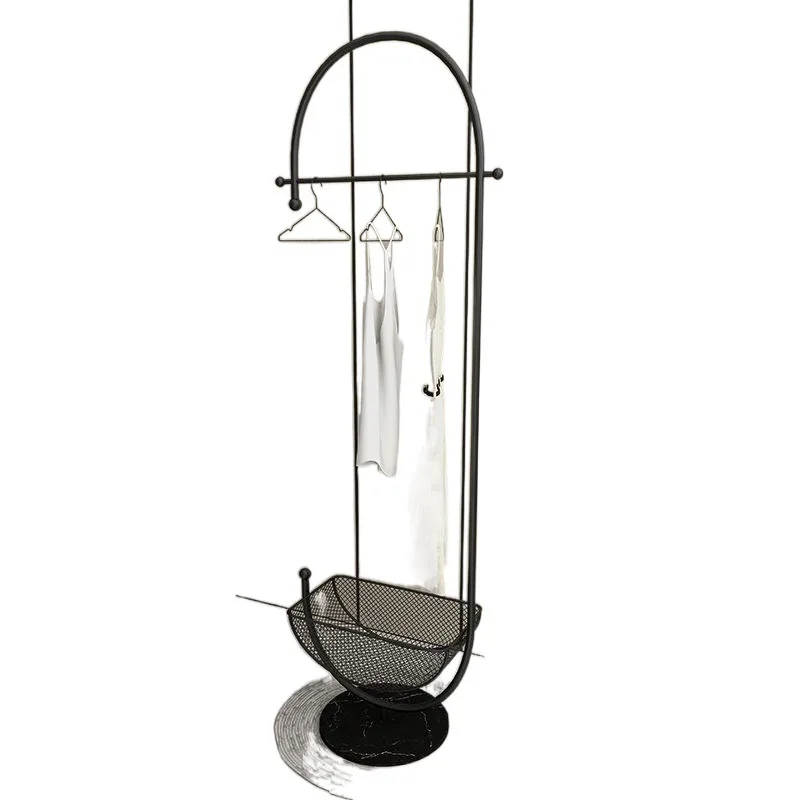 

Floor to ceiling hangers, bedroom French light luxury minimalist home interior hangers