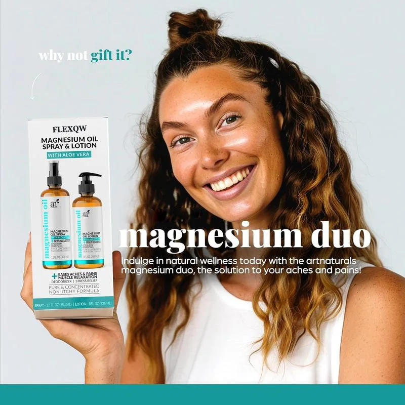 

Magnesium Chloride Oil Spray Body Lotion Sports Relief Relaxing Sleep Care Oil Hydrating Soothing Skin Treatment