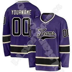 NewFashion Custom Name Logo Team Suits Retro Vintage Pullover 3DPrint Harajuku Casual Funny Long Sleeves Hockey Jersey Shirts X2