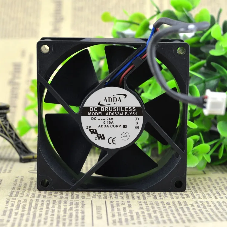 NEW ORIGINAL AD0812XB-Y51 24V 0.10A 8032 80*80*32mm 8cm COOLING FAN