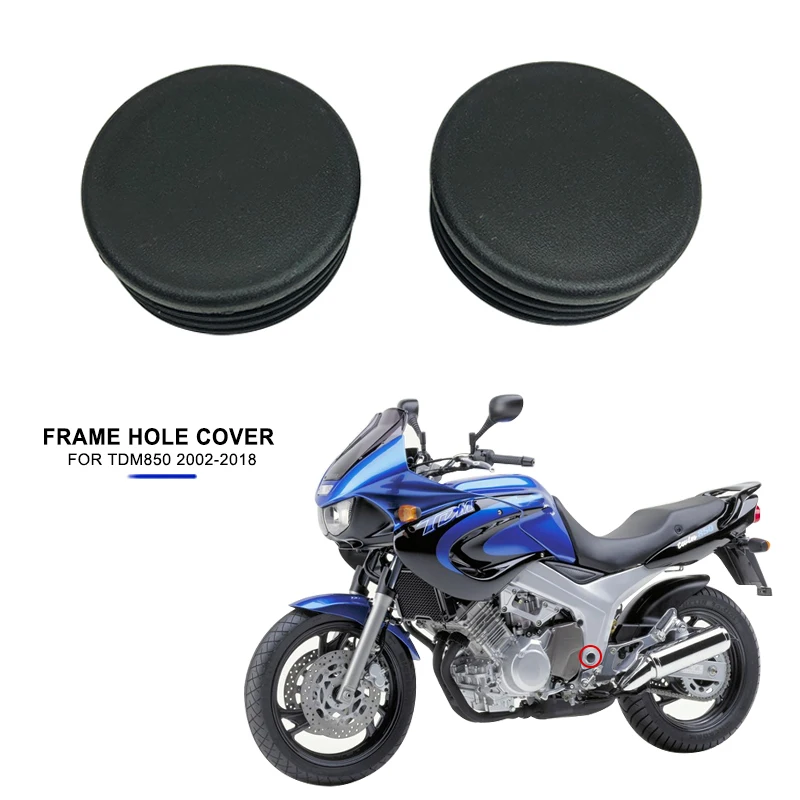 For YAMAHA TDM850 TDM 850 2002-2018 2012 2013 2014 2015 2016 2017 Motorcycle Accessories Frame Hole Cover Caps Plug Frame Cap