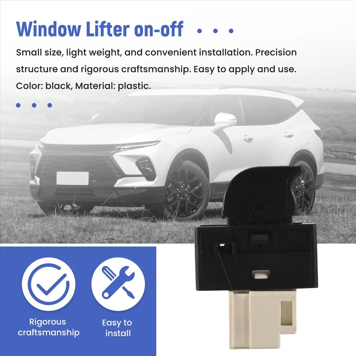 #30G (Black)Power Window Single Switch for Nissan Pathfinder Infiniti G20 QX4,Automotive Parts & Accessories