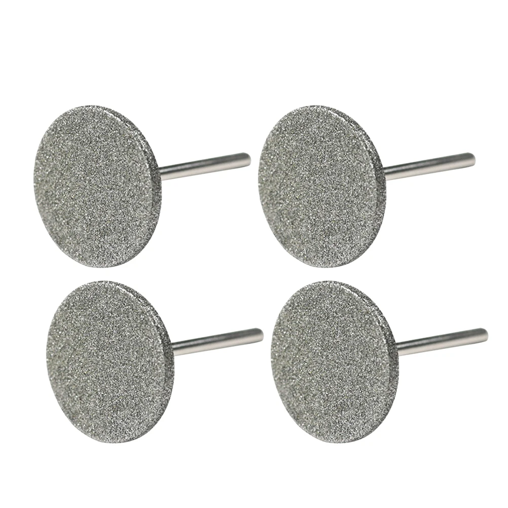 

4Pcs Electric Nail Drill Bits 20Mm Round Sanding Discs for Nail Care Manicure Pedicure Cuticle Remover Gel Remover Bit Set