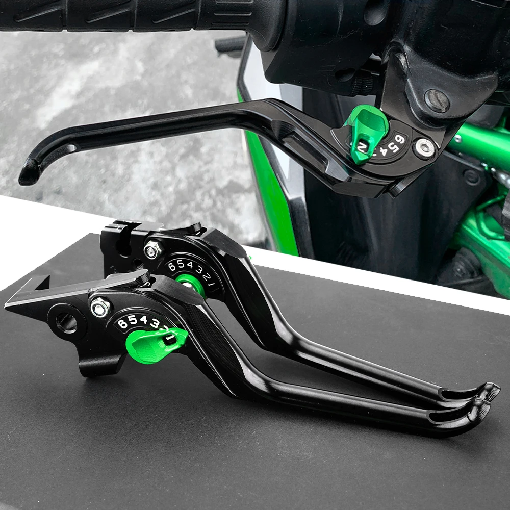 

New For Kawasaki Z900 Z 900 2017-2024 2025 2026 Accessories Motocycle Adjustable Brake Clutch Levers Modified Handle Lever Set