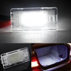2Pcs Led Footwell Luggage Trunk Interior Light Glove Box Lamp No Error for BMW X5 E46 E39 E84 E90 E91 E92 E53 F01 F02 E61 E60