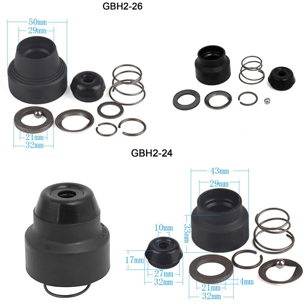 Replacement Chuck Nose Cover For GBH2 20 24 26 Hammer Drill Compatible With Shank Tools view 5