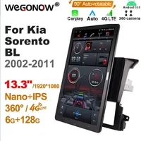 13.3Inch Ownice 1Din Android10.0 Car Radio 360 Panorama for Kia Sorento BL 2002-2011 GPS Auto Audio Player SPDIF 4G LTE NO DVD