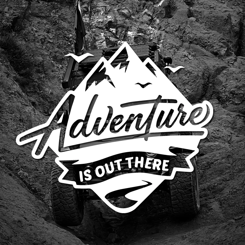 

Наклейки «Приключение есть», для любителей активного отдыха, высококачественные наклейки для автомобилей, грузовиков, мотоциклов и ноутбуков!