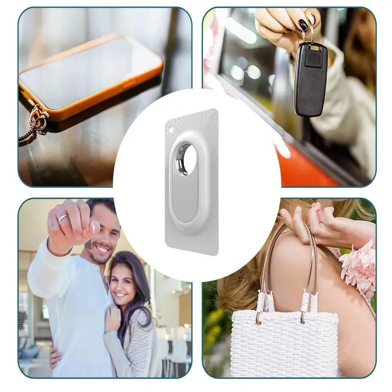 Estuche localizador para tarjetas, billetera de silicona ultrafina, soporte para tarjetas, inserto antiarañazos, soporte para billetera, bolso, llaves