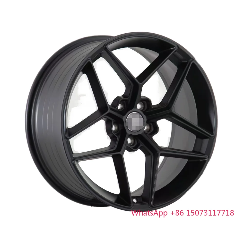 

Aluminium Alloy 18-19inch Matte Black Passenger Car Wheels 5X114.3PCD Rims Multi-Spoke Compatible for Vehicles