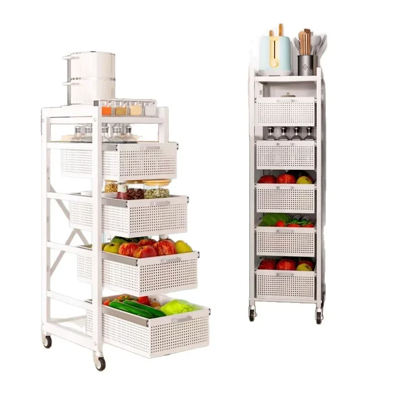 المطبخ، الرف، السحب، متعدد الطبقات، سلة الخضار، الجانب الضيق #1