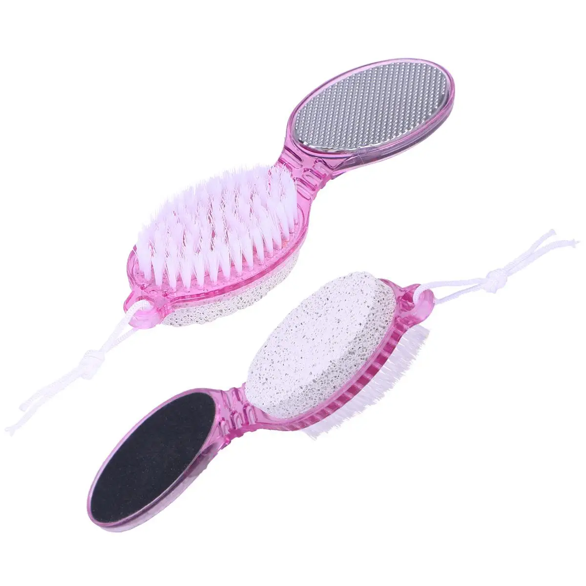 

Pumice Stone Foot File Double Sided Callus Remover Pink Exfoliating Hands Rasp Cracked Skin Nail Brush Tool Travel