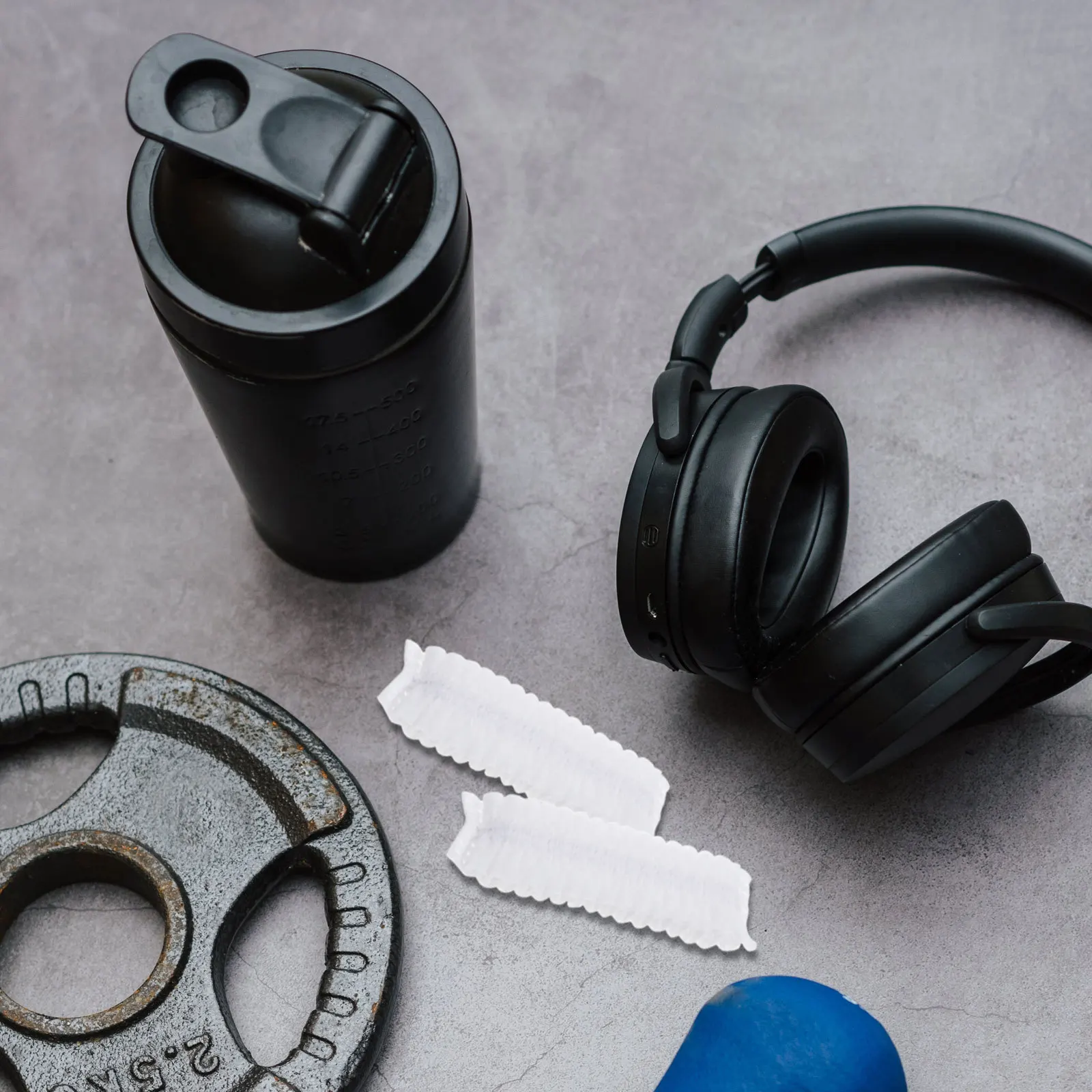 

100Pcs Disposable Headphone Covers Nonwoven Earpad Protectors Stretchable Fit Most Earphones for Office School Hospital