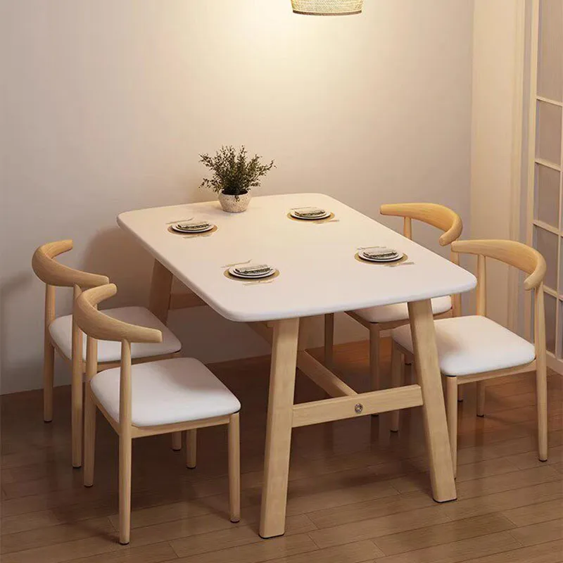 Nordic Dining Table Writing Designer Lounge Chairs Dining Table Coffee Restaurant Center Modern Mesas De Jantar Salon Furniture