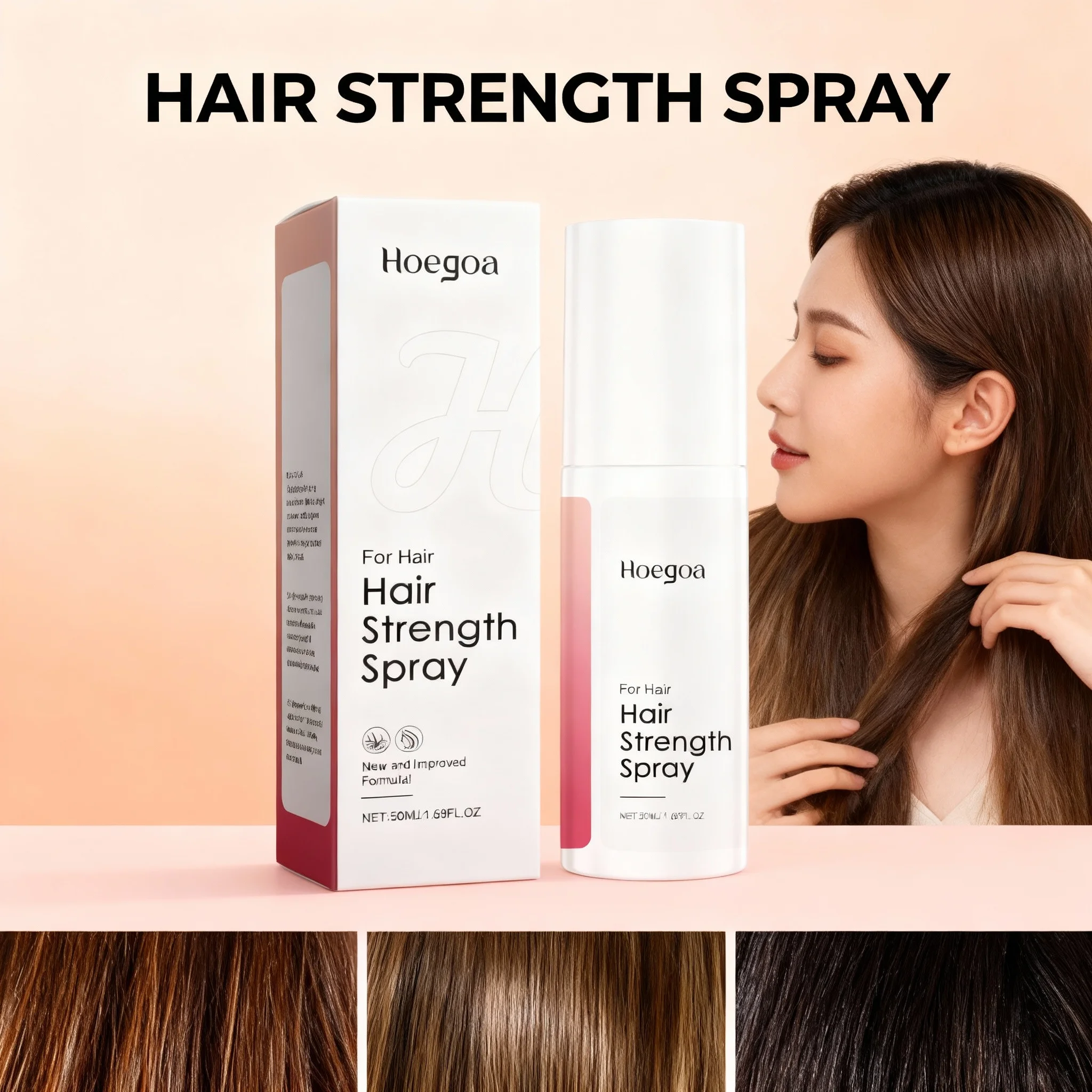 

Scalp Treatment Moisturizing Hair Mist For Thicker Stronger Hair Follicle Repair Nourishing Leave In Conditioner